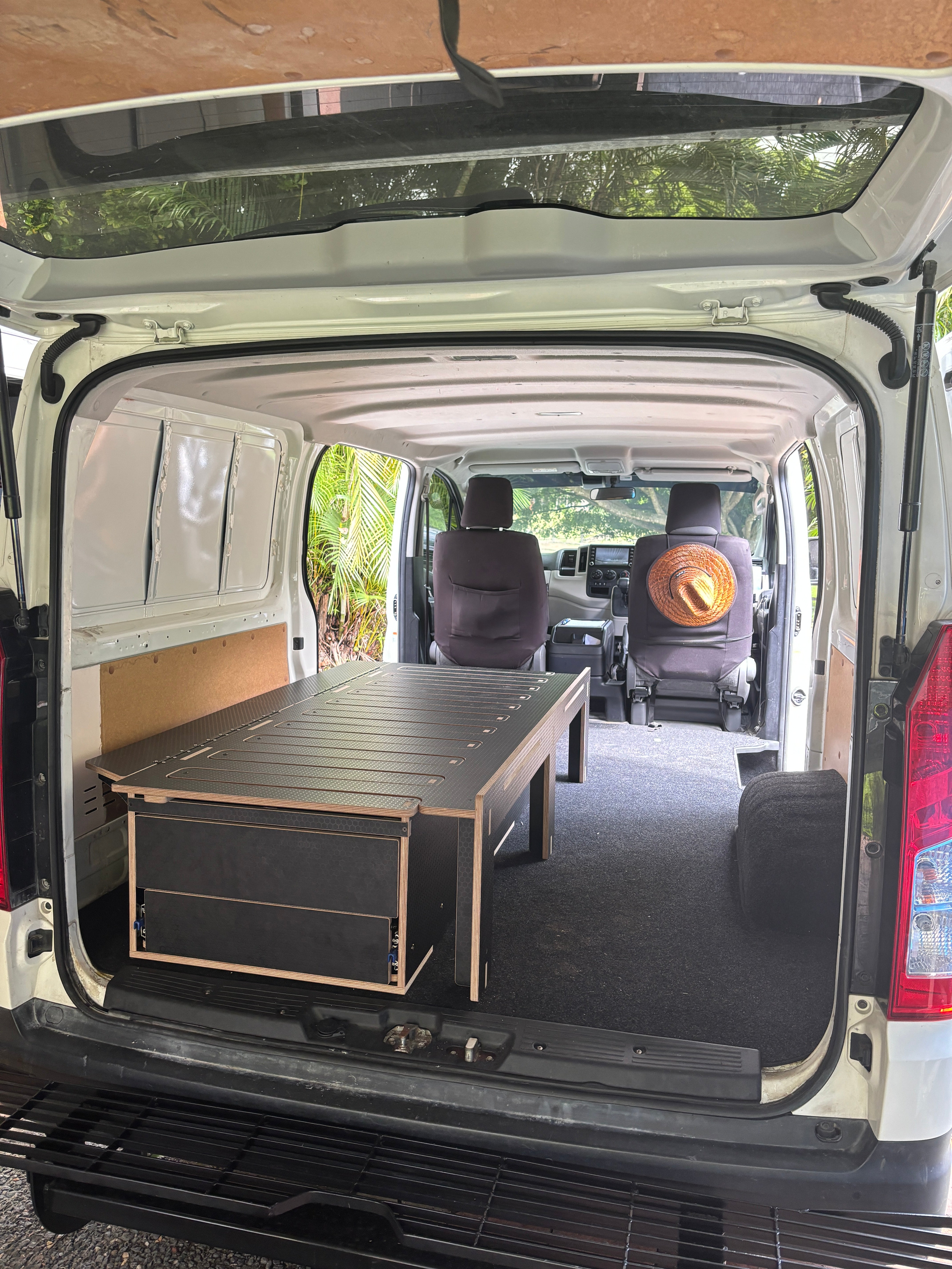 Sliding Bed Camper